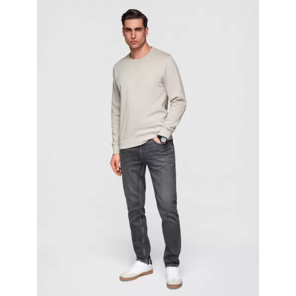  Herren-Sweatshirt OMBRE OM-SSBN-0271 HELLBEIGE 