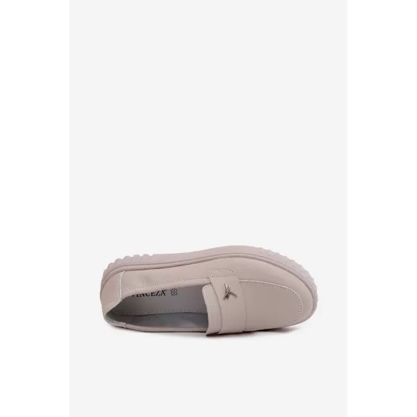  Damen-Stiefeletten VINCEZA 93218 BEIGE 