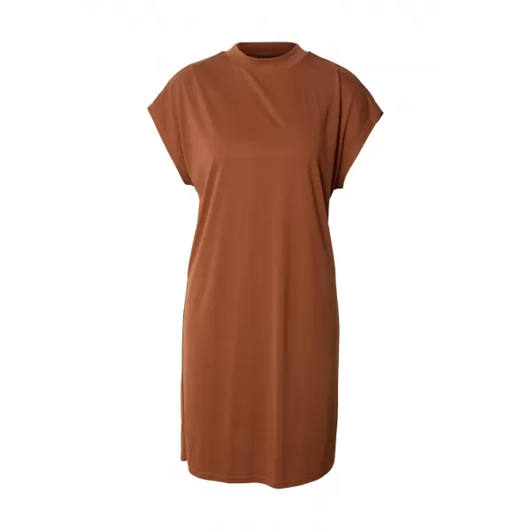  Kleid URBAN CLASSICS TB2598 ZIMTBRAUN 