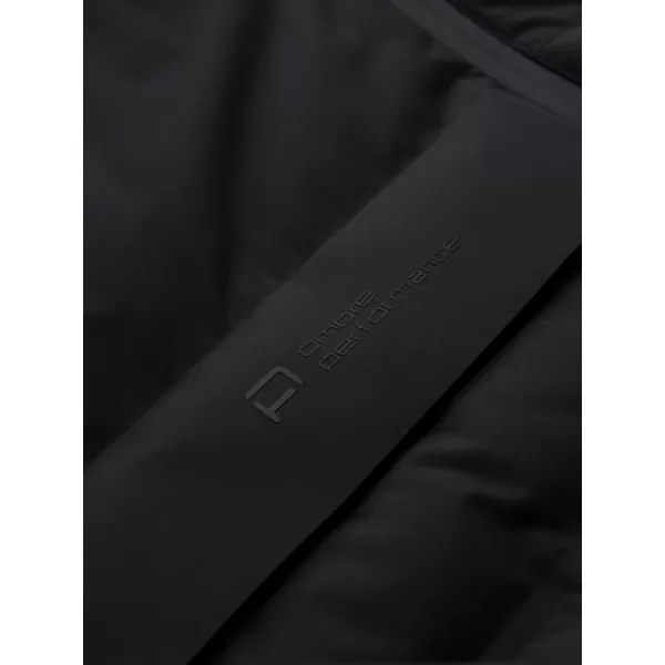  Winter-Steppjacke für Herren OMBRE OM-JAHP-0305 SCHWARZ 