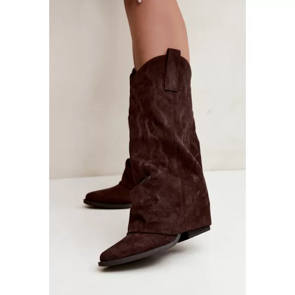  Damenstiefel BOTO CLS-613 SCHOKOLADE 