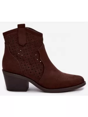 Damenschuhe S.BARSKI HY62-8149 SCHOKOLADE