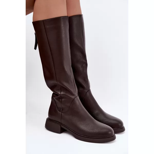  Damenstiefel S.BARSKI JC62-1036 BRAUN 