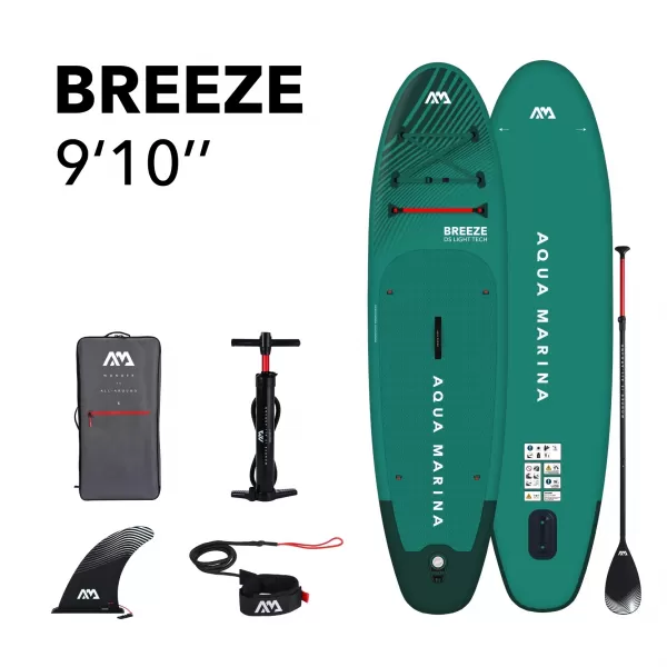  Paddle-Board AQUA MARINA Breeze 910 SILBERNER BAUM 
