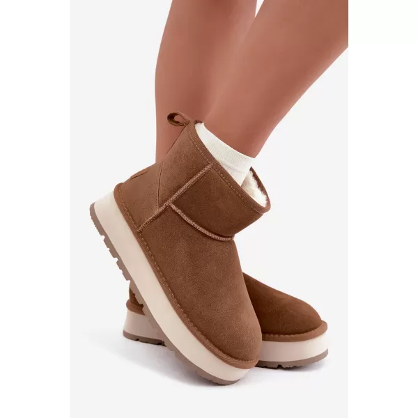  Damenschuhe BIG STAR SHOES UU274692 BRAUN/BEIGE 