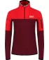 Powerfleece-Sweatshirt für Damen NORDBLANC IDOL NBSFL8337 BURGUND