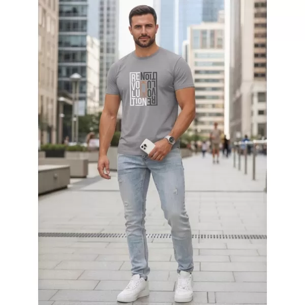 Herren-T-Shirt DSTREET NX0143R-SL HELLGRAU 