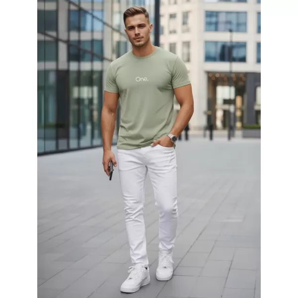  Herren-T-Shirt DSTREET NX5125R-MO GRÜN 