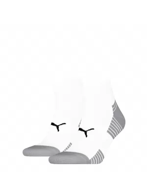 Socken PUMA UNISEX SPORT CUSHIONED QUARTER 2P 93890304 WEIß