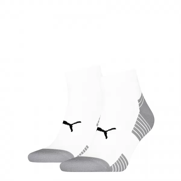  Socken PUMA UNISEX SPORT CUSHIONED QUARTER 2P 93890304 WEIß 
