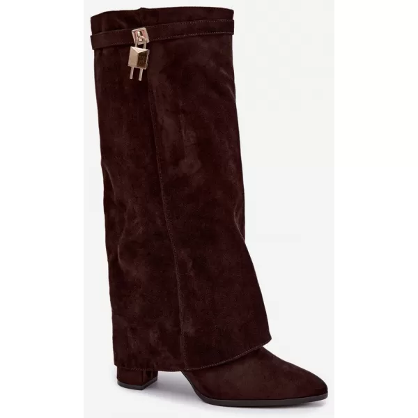  Damenstiefel BOTO NS617P KAFFEE 