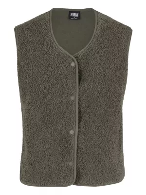 Damenweste URBAN CLASSICS TB8011 BLASSES OLIV