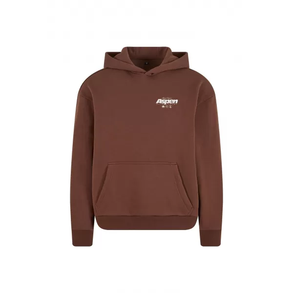 Herren-Sweatshirt URBAN CLASSICS TB9034-14274 SCHOKOLADENBRAUN 