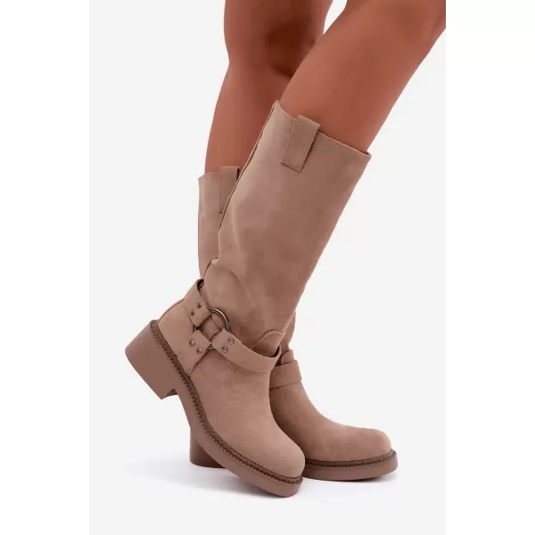  Damenstiefel BOTO LQ-163 KHAKI 
