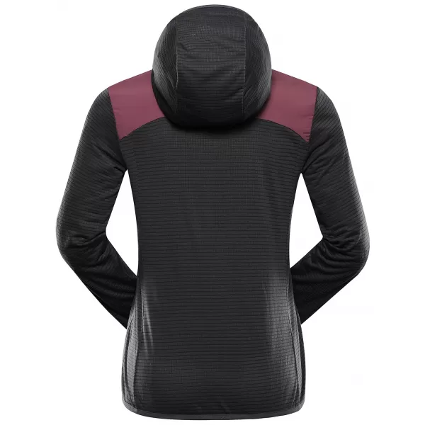  Sportliches ultraleichtes Damen-Sweatshirt ALPINE PRO ZOLLA DUNKLES ECHTES GRAU 