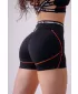 Damen-Shorts NEBBIA OLYMPIA HIGH-WAIST 937 SCHWARZ
