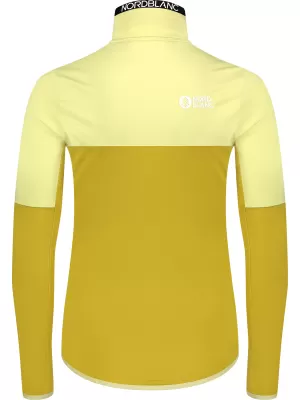 Powerfleece-Sweatshirt für Damen NORDBLANC IDOL NBSFL8337 BERNSTEIN