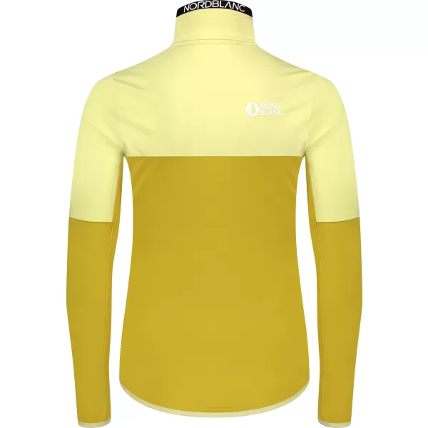  Powerfleece-Sweatshirt für Damen NORDBLANC IDOL NBSFL8337 BERNSTEIN 