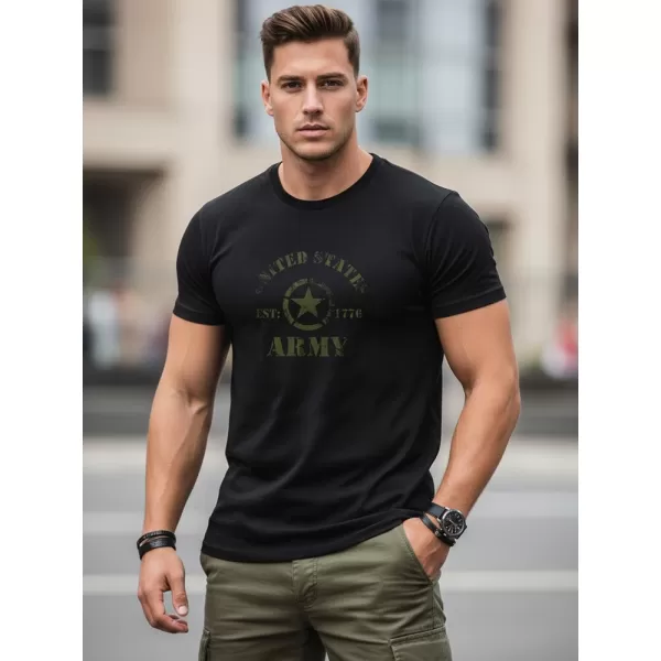 Herren-T-Shirt DSTREET NX087R SCHWARZ 