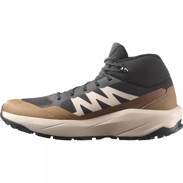  Herrenschuhe SALOMON OUTSCAPE MID GTX L45410800 SCHWARZ/REGENTAG/KOJOTENBRAUN 