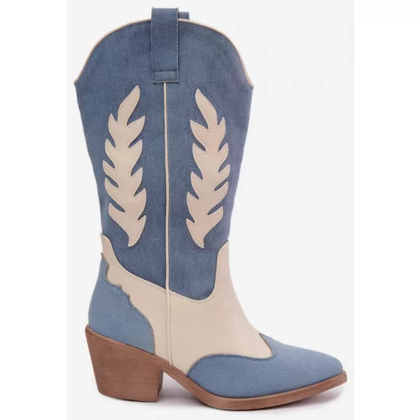  Damenstiefel BOTO LQ-109 BLAU 