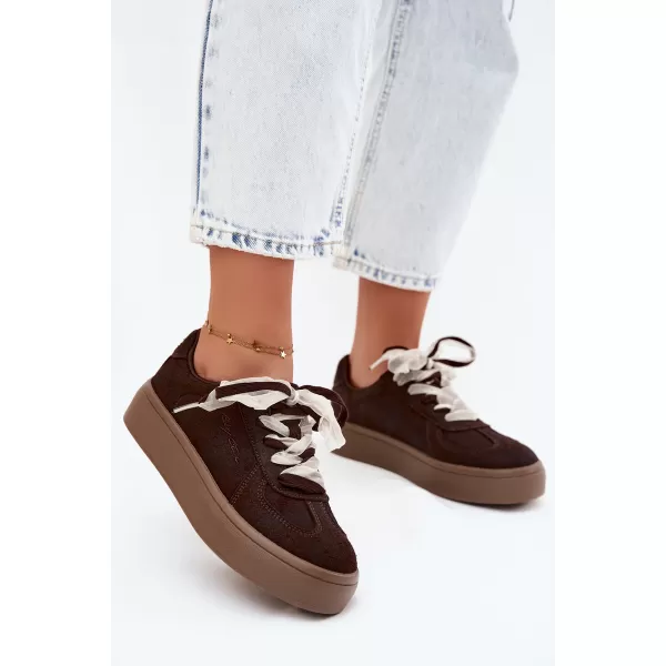 Damen-Sneaker BIG STAR SHOES UU274004 BRAUN 
