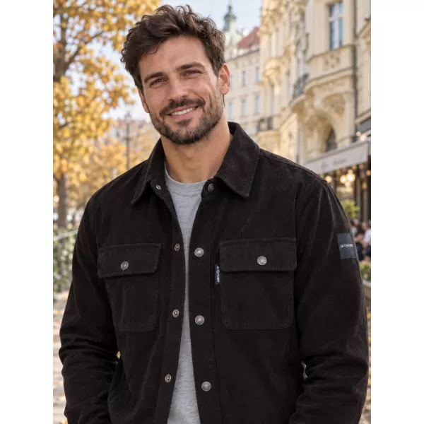  Hemdjacke für Herren ALTISPORT IGNAAS SCHWARZ 
