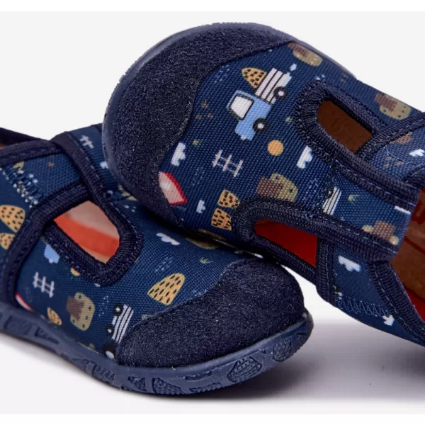  Kinderhausschuhe MILAMI 112/BR-72 BLAU 