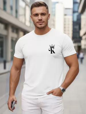 Herren-T-Shirt DSTREET NX5104R-WH WEIß
