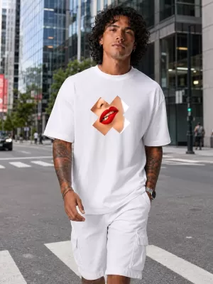 Herren-T-Shirt DSTREET NX1009R-WH-O WEIß