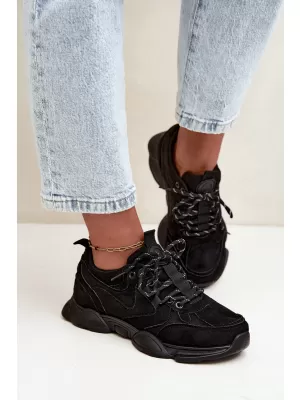 Damen-Sneaker BOTO 9067 SCHWARZ