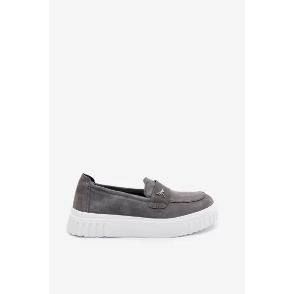  Damen-Stiefeletten VINCEZA 93218 GRAU 