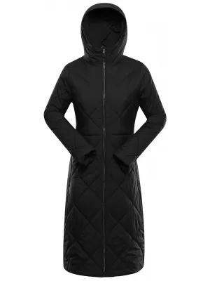 Wintermantel für Damen ALPINE PRO STAWA SCHWARZ