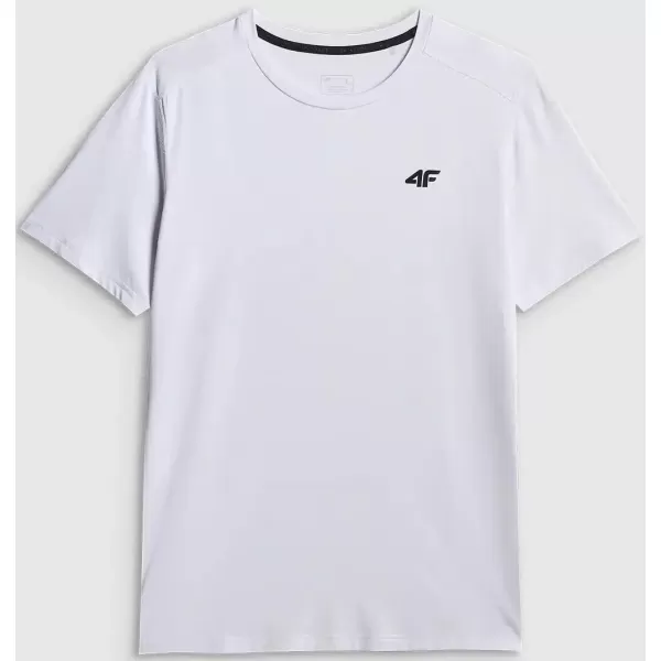  Herren-T-Shirt 4F WAW25TTSHM2373 CREMEFARBEN 