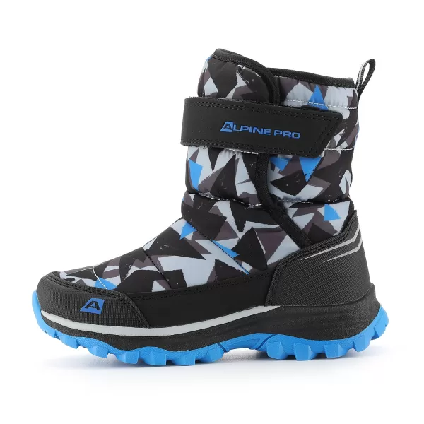  Winterschneemänner für Kinder ALPINE PRO BERNO STRAHLENDES BLAU 