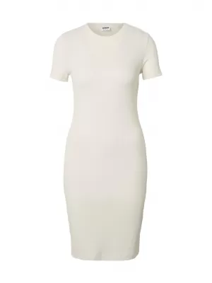 Kleid URBAN CLASSICS TB8275 WEIß/SAND