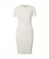 Kleid URBAN CLASSICS TB8275 WEIß/SAND