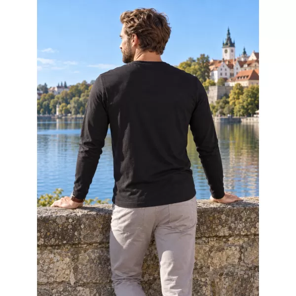  Herren-T-Shirt ALTISPORT IVAS SCHWARZ 