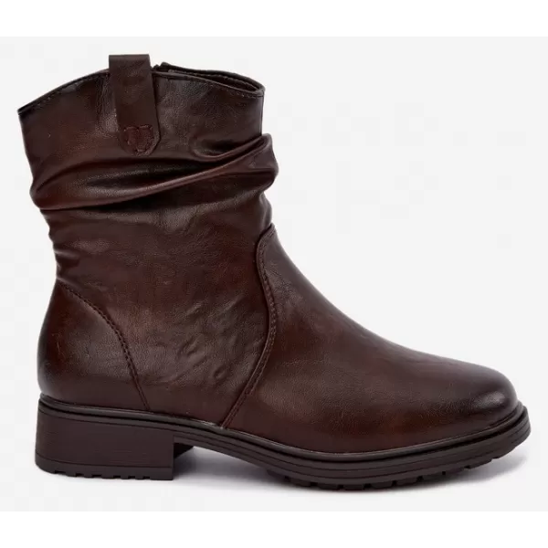  Damen-Stiefeletten BOTO ASA295-1 BRAUN 