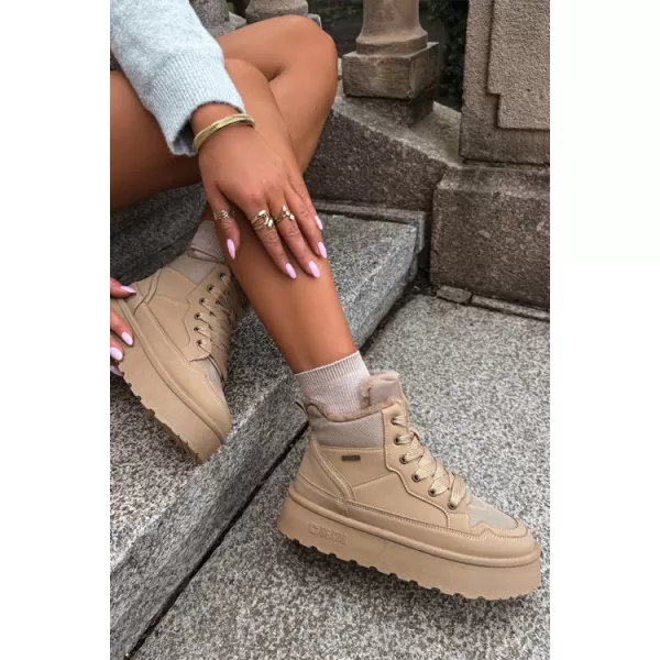  Schneemänner für Frauen BIG STAR SHOES UU274166 BEIGE 