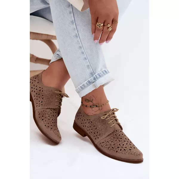  Damen-Stiefeletten ZAZOO 4156/HOGL BEIGE 
