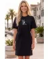 Kleid ALTISPORT ALW091816 SCHWARZ ROSA