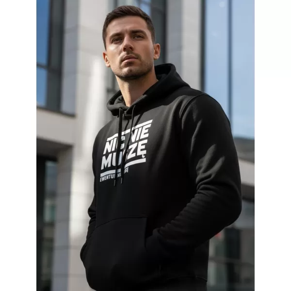  Herren-Sweatshirt DSTREET NX0025B-BK SCHWARZ 