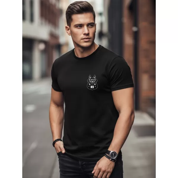  Herren-T-Shirt DSTREET NX083R SCHWARZ 