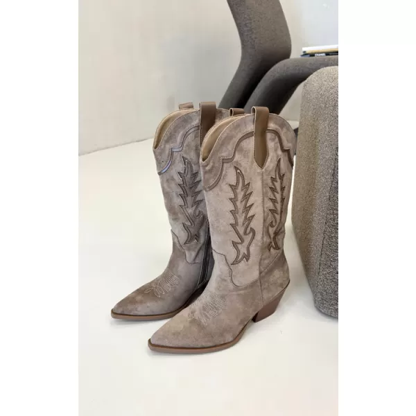  Damenstiefel BOTO 2586A KHAKI 
