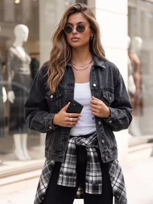 Damenjacke DSTREET TY6011 SCHWARZ