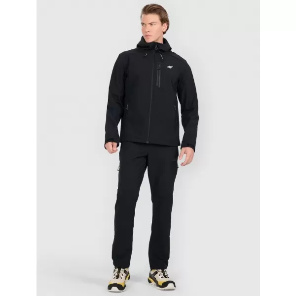  Herren-Softshelljacke 4F RAW25TSOFM506 TIEFSCHWARZ 