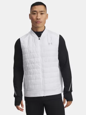 Herrenweste UNDER ARMOUR LAUNCH INSULATED VEST 1380870-100 WEIß