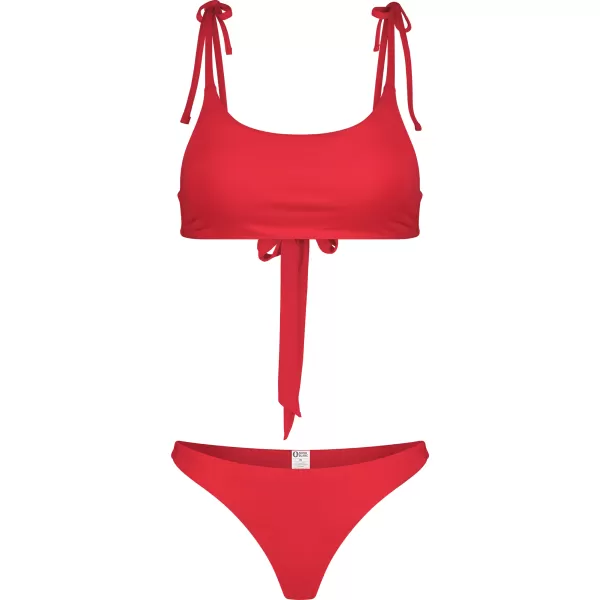  Damen-Bikinioberteil NORDBLANC PRINCESS NBSSS8210 ROT 