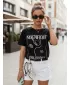 Damen-T-Shirt DSTREET RY2502 SCHWARZ